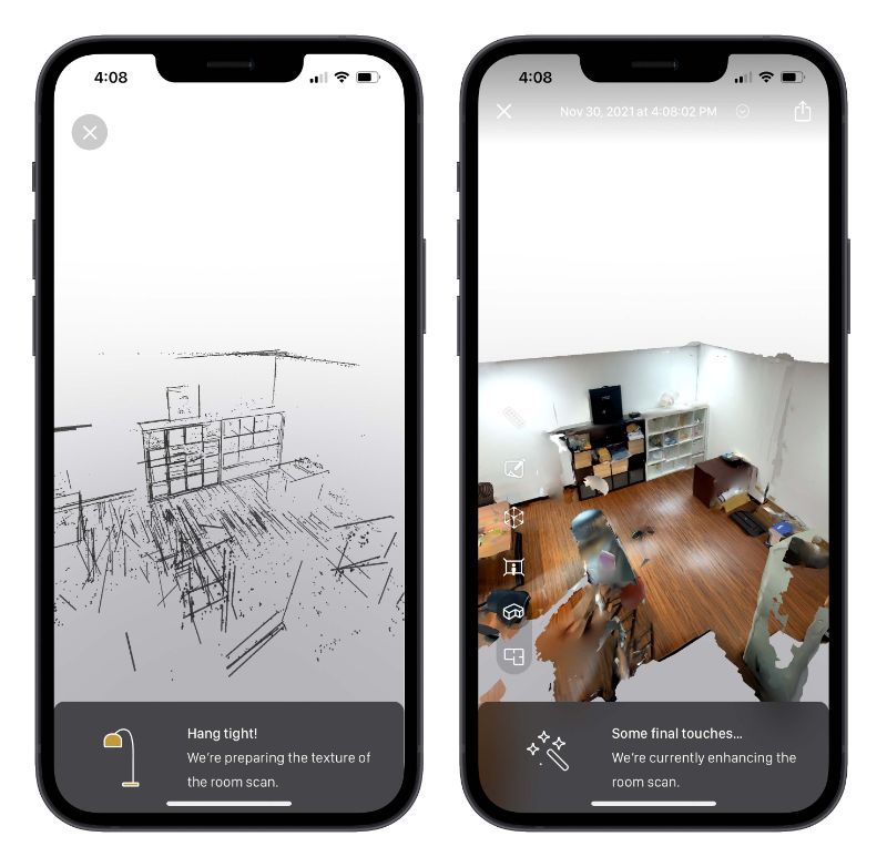 iPhone 3D 建模 房屋 室內設計 Canvas
